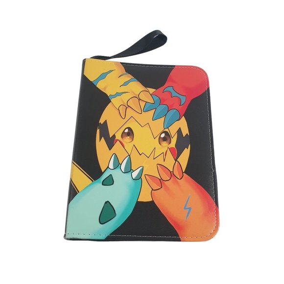 Game Card Binder 50 Page 4 Card Sleeve Pocket Collection Holder Pikachu 9.5 Inch - Picture 1 of 8